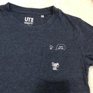 Uniqlo Snoopy Pocket Tee